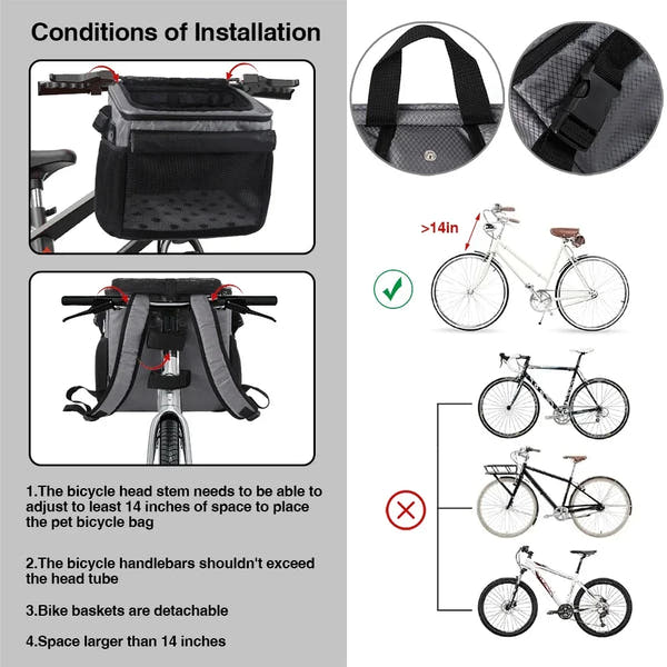 Adventure Pet Bike Basket™